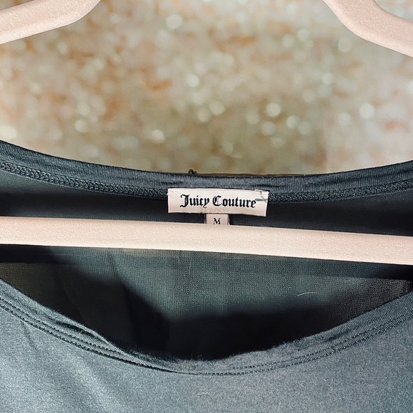 Juicy Couture Black Longsleeve with Sheer Paneling - Picture 3 of 5